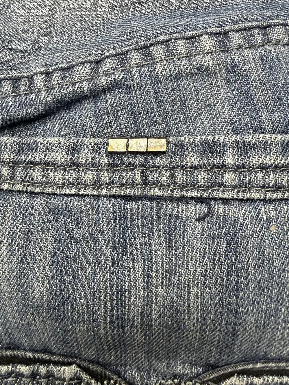 Do Denim Jeans Mens 36x32 Blue Med Wash Denim Relaxed Straight Casual RA-058